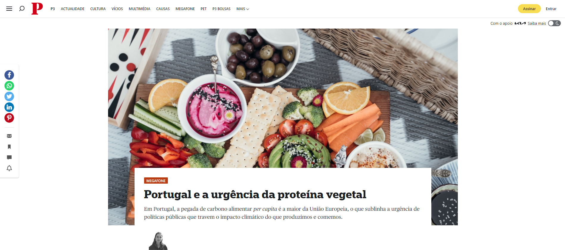 Portugal e a urgência da proteína vegetal